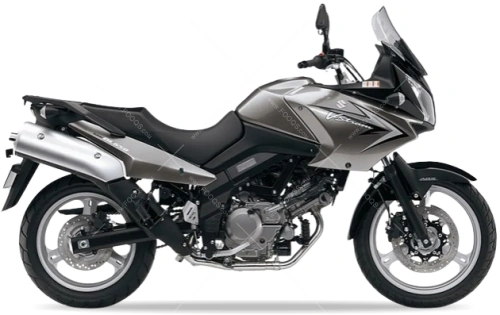 Suzuki DL 650 V strom 2007 2008 grey fooqs motorcycle decals aufkleber 1
