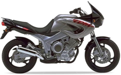 Yamaha TDM 850 1996 1997 1998 silver black fooqs motorcycle decals naljepnice aufkleber oem paint parts color code adesivi adesivo autocollants 2