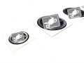 Yamaha TDM 900 2003 2005 black dark grey fooqs motorcycle decals naljepnice aufkleber oem paint parts color code adesivi adesivo autocollants 5