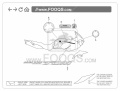 Yamaha TDM 900 2003 2005 blue silver fooqs motorcycle decals naljepnice aufkleber oem paint parts color code adesivi adesivo autocollants 1