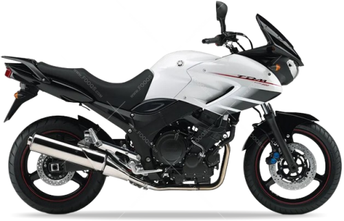 Yamaha TDM 900 2006 2008 white fooqs motorcycle decals  naljepnice aufkleber oem paint parts color code adesivi adesivo autocollants