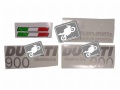 Ducati 900 Supersport 2000 red fooqs naklejki motostickers decals replica autocollants moto oem original