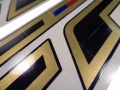 Honda VFR 750 F 1991 blue fooqs naklejki motor sticker motorkerékpár matricák oem original