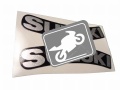 Suzuki SV 650 S 2005 black red fooqs naklejki moto sticker налепнице за мотоцикле oem original