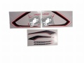 Honda CB 500 F 2019 2020 red white black fooqs naklejki motodecals stickers aftermarket mootorrata kleebised oem original