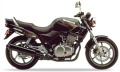 Honda CB 500 1996 1997 black fooqs naklejki stickers decals oem shop parts motorcycle original Aufkleber colour