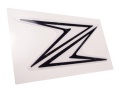 Kawasaki Z650 2020 white fooqs naklejki stickers decals aufkleber oem shop parts motorcycle original stiùbhartan Aufkleber matricák