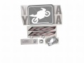 Yamaha YZF R6 2007 black fooqs naklejki stickers decals aufkleber oem paint original