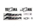 Yamaha Fazer 1000 2001 2003 silver fooqs naklejki stickers decals aufkleber oem motorcycle shop parts original nálepky samolepky стикери