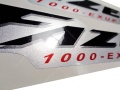 Yamaha Fazer 1000 2001 2003 silver fooqs naklejki stickers decals aufkleber oem motorcycle original shop parts nalepke naljepnice lipdukai