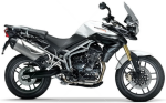 Triumph Tiger 800 2011-2014 blanco pegatinas