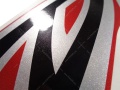 Yamaha TDM 850 1996 1998 red fooqs naklejki stickers decals aufkleber oem motorcycle parts shop original kleepsud lipuķi Stickeren