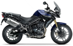 Triumph Tiger 800 2011-2014 azul pegatinas