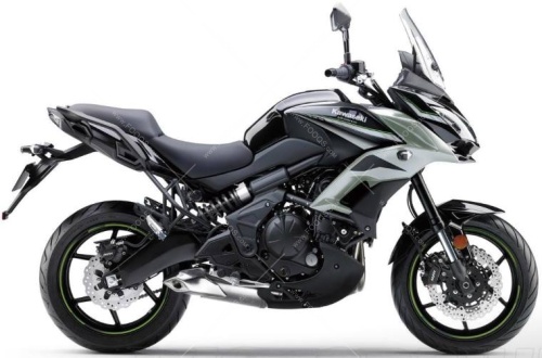 Kawasaki Versys 650 SE 2019 silver black fooqs motorcycle decals aufkleber oem autocollants adesivi naklejki nalepky adhesivos nálepky oem original