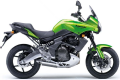 Kawasaki Versys 650 2008 2009 green 17P naklejki fooqs naklejki stickers decals