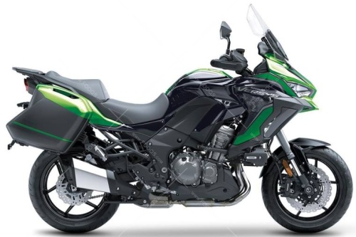 Kawasaki Versys 1000 SE 2022 green black fooqs naklejki motor stickers oem parts aufkleber oem autocollants adesivi naklejki nalepky adhesivos nálepky oem original