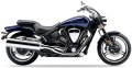 Yamaha XV 1700 Warrior 2002 2004 blue fooqs naklejki moto sticker стикери за мотори