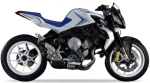 MV Agusta Brutale 800 2013 white blue stickers decals