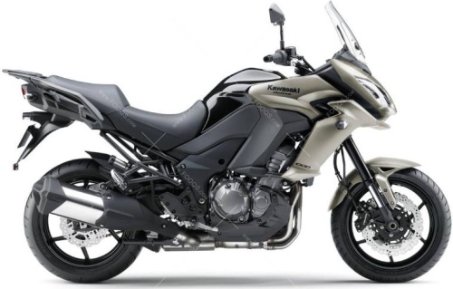 Kawasaki Versys 1000 2016 titanium black naklejki fooqs moto stickers decals adesivi autocollants adhesivos aufkleber oem
