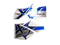 Yamaha XT 660R 2007 blue fooqs naklejki stickers decals aufkleber oem motorcycle original parts shop stiùbhartan klistermærker klistermärken