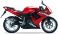 Yamaha TZR 50 2003 red fooqs naklejki motostickers decals replica motorcykel stickers oem original