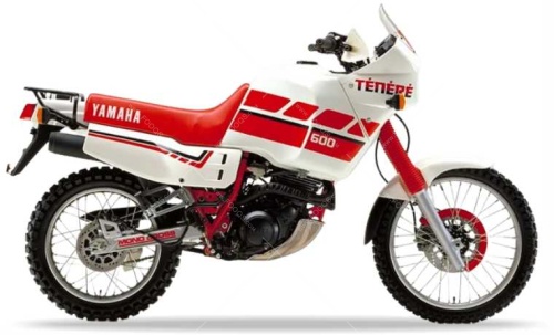 Yamaha XT 600Z Tenere 1988 white fooqs naklejki stickers decals adesivi aufkleber oem motorcycle shop original parts nálepky kleepsud etiketler
