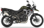 Triumph Tiger 800 XCA 2016-2017 verde oscuro pegatinas