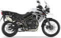 Triumph Tiger 800 XCA 2016 2017 white fooqs naklejki stickers decals aufkleber oem paint parts color code adesivi adesivo autocollants
