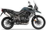 Triumph Tiger 800 XCA 2018-2020 azul oscuro mate pegatinas
