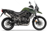 Triumph Tiger 800 XCA 2018-2020 verde oscuro mate pegatinas
