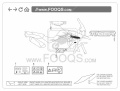 Triumph Tiger 800 XCA 2018 2019 2020 fooqs naklejki stickers decals aufkleber oem paint parts color code adesivi adesivo autocollants