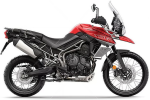 Triumph Tiger 800 XCA 2018-2020 rojo pegatinas