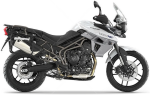 Triumph Tiger 800 XRT 2016-2017 blanco pegatinas
