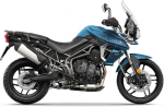 Triumph Tiger 800 XRT 2018-2020 azul oscuro pegatinas