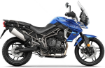 Triumph Tiger 800 XRX 2018-2020 azul pegatinas