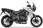 Triumph Tiger 800 XRX 2018-2020 blanco pegatinas