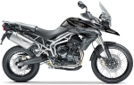 Triumph Tiger 800 XC 2011-2014 negro pegatinas