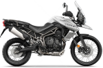 Triumph Tiger 800 XCX 2018-2020 blanco pegatinas