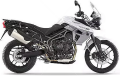 Triumph Tiger 800 XR 2017 white naklejki fooqs naklejki stickers decals aufkleber oem paint parts color code adesivi adesivo autocollants