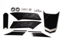 Yamaha YZF R1 2020 black fooqs naklejki motor sticker motorkerékpár matricák oem original