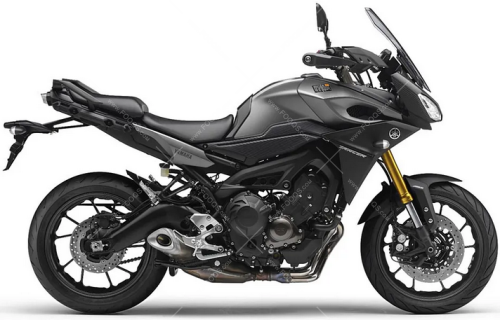 Yamaha MT 09 Tracer 2015 2016 Grey 3 MNM3 naklejki fooqs naklejki motostickers decals replica motorcykel stickers oem original