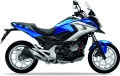 Honda NC 750 X 2016 2018 blue B197 fooqs naklejki stickers decals aufkleber oem lipuķi Stickeren tarra