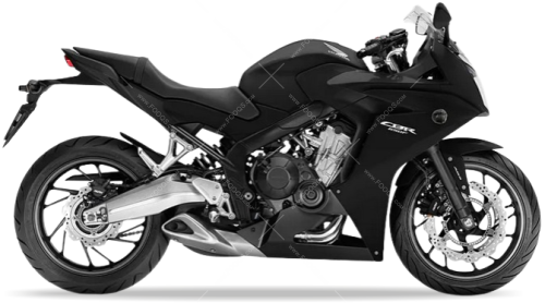 Honda CBR 650F 2014 2015 Black NHB01 fooqs naklejki stickers decals aufkleber oem paint parts color code adesivi adesivo autocollants