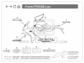 Honda CBR 650 F 2014 2015 fooqs naklejki stickers decals aufkleber adesivi nalepky oem paint parts color code