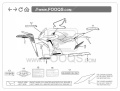 Honda CBR 650F 2017 2018 fooqs naklejki stickers decals aufkleber oem paint parts color adesivi adesivo autocollants