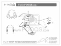 Kawasaki Versys 1000 2015 2016 fooqs motorcycle decals aufkleber oem parts oem autocollants adesivi naklejki nalepky adhesivos nalepky oem original