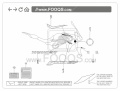 Yamaha MT 09 Tracer GT 2018 2020 fooqs naklejki stickers decals aufkleber oem za motocikle nálepky na motorku