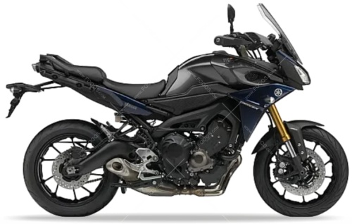 Yamaha MT 09 Tracer 2016 Dark Gray DBNM8 fooqs naklejki stickers