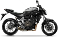 Yamaha MT 07 2014 mat grey naklejki fooqs motostickers decals aufkleber adesivi autocollants adhesivos