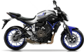 Yamaha MT 07 2016 silver naklejki fooqs stickers oem decals aufkleber adesivi autocollants
